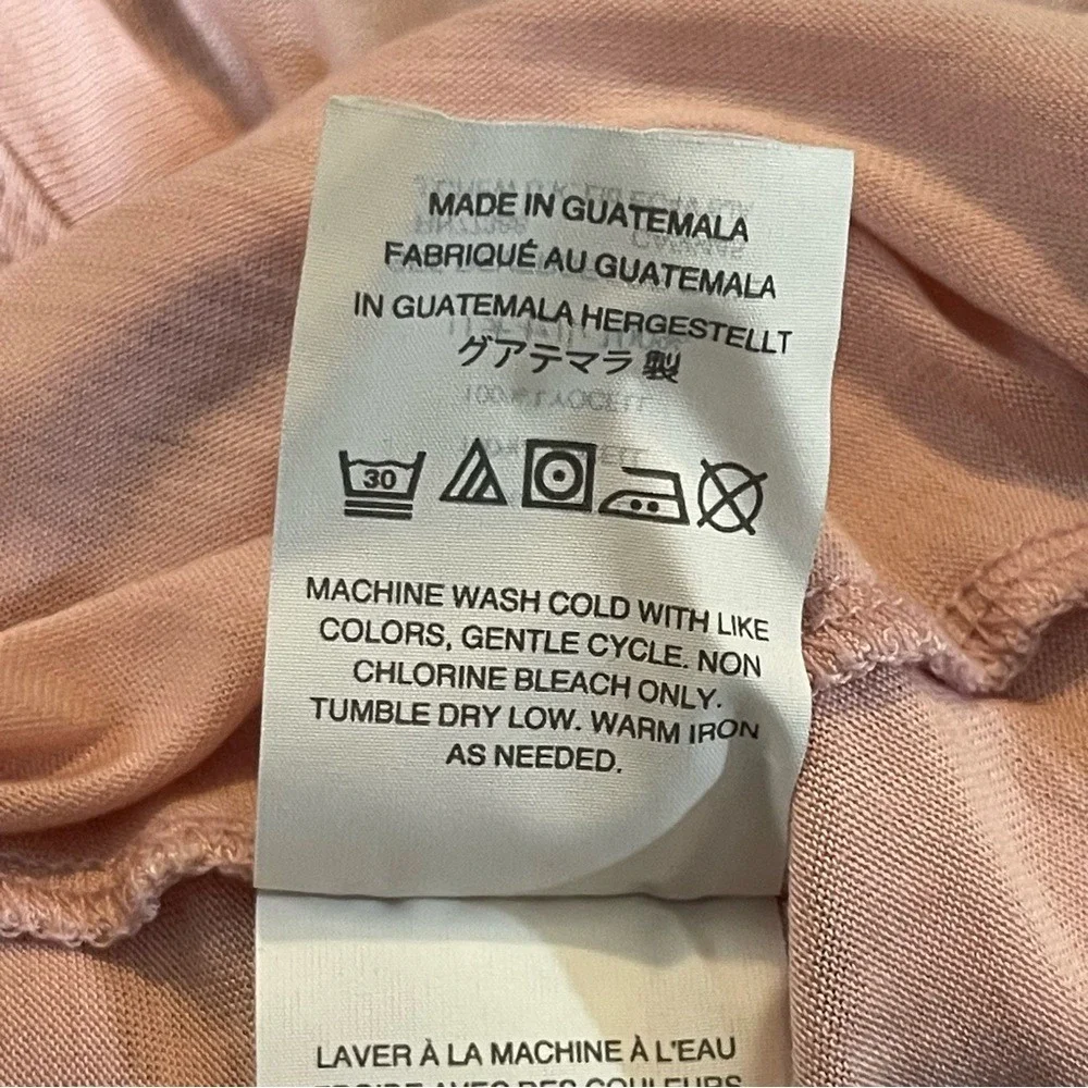 J. Crew Light‎ Pink Short Sleeve Tee